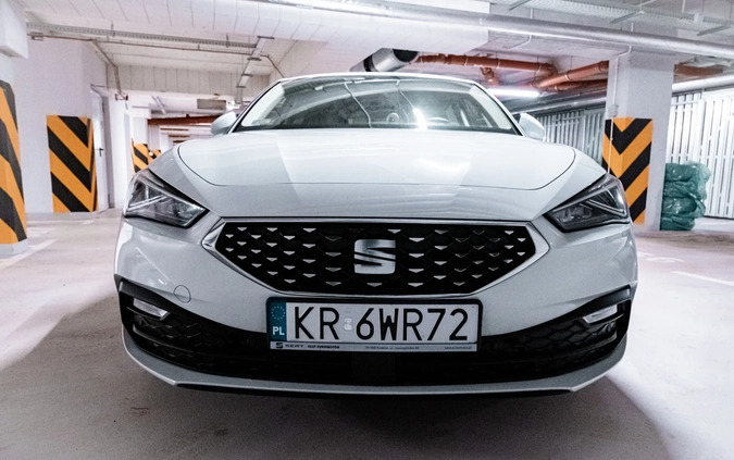 Seat Leon cena 85900 przebieg: 62673, rok produkcji 2021 z Garwolin małe 92